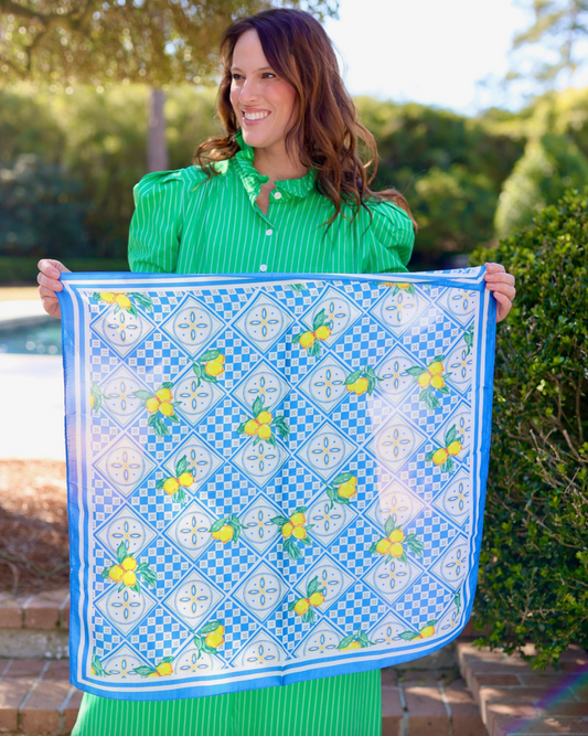 Naples Citrus Scarf
