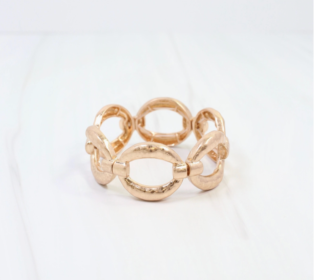 Hammered Stretch Bracelet