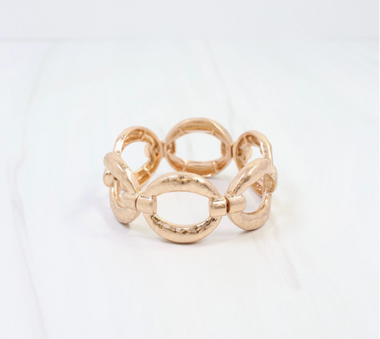 Hammered Stretch Bracelet
