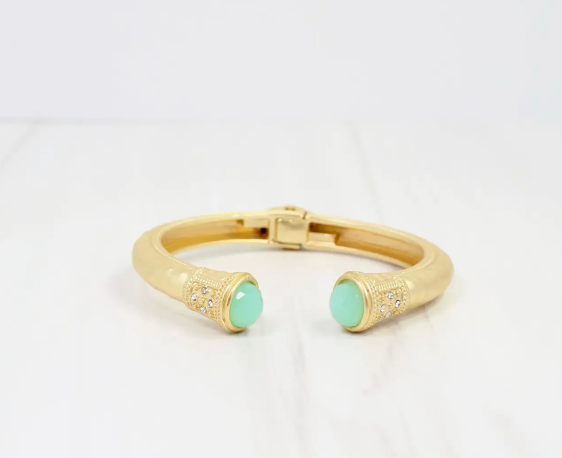 Mint Gold Cuff Bracelet