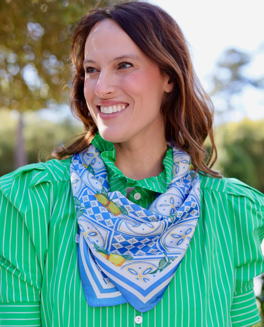 Naples Citrus Scarf
