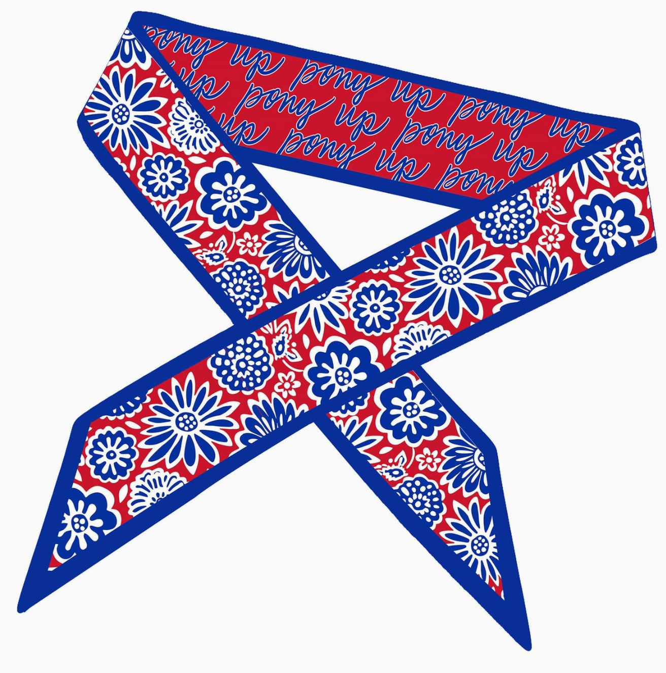 SMU Clear Purse With Scarf